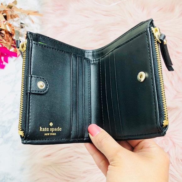 NWT AUTH Kate Spade Small Leather Malea Wallet - Picture 6 of 7